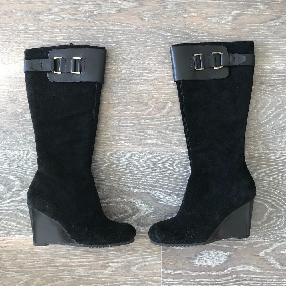 Women's AEROSOLES Tall Boots - Size 6 - Black